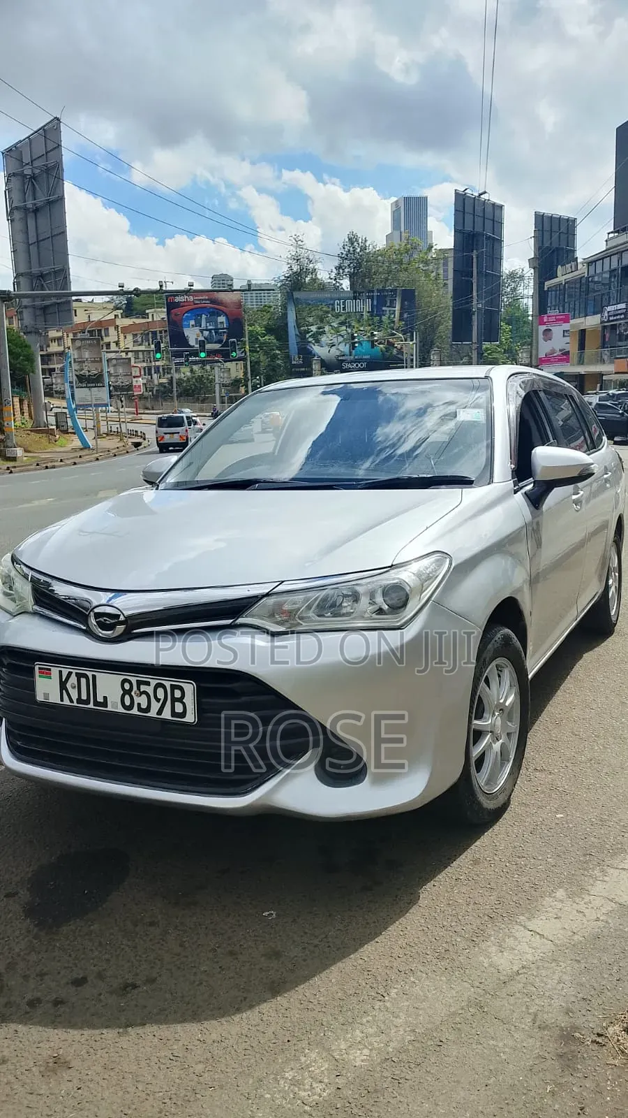 Toyota Corolla Fielder 2015 Silver