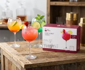 Big Taste, Bigger Glass ! 6 PCs Cocktail Glasses (647 Ml )