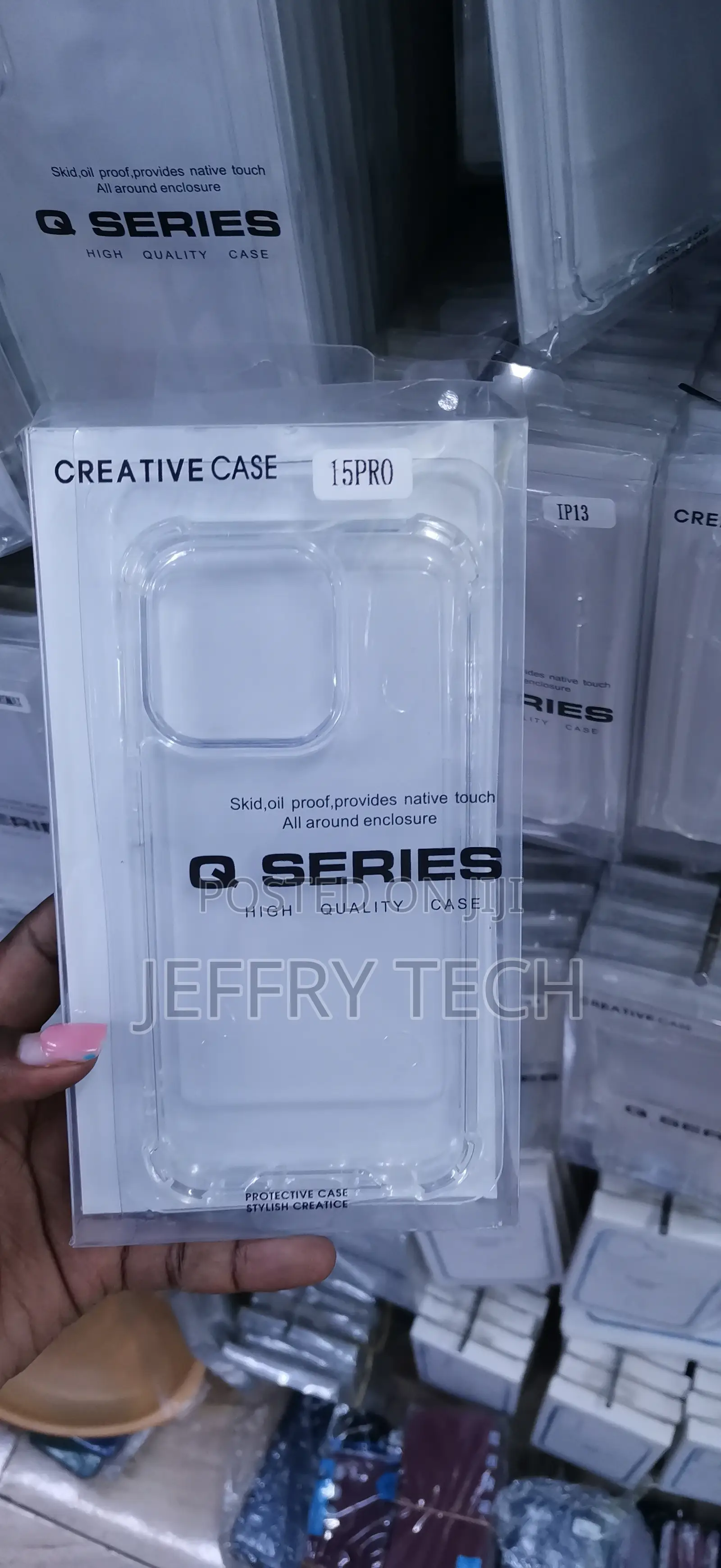 Q Series Creative Case, Specifically Labeled for the iPhone 15 Pro