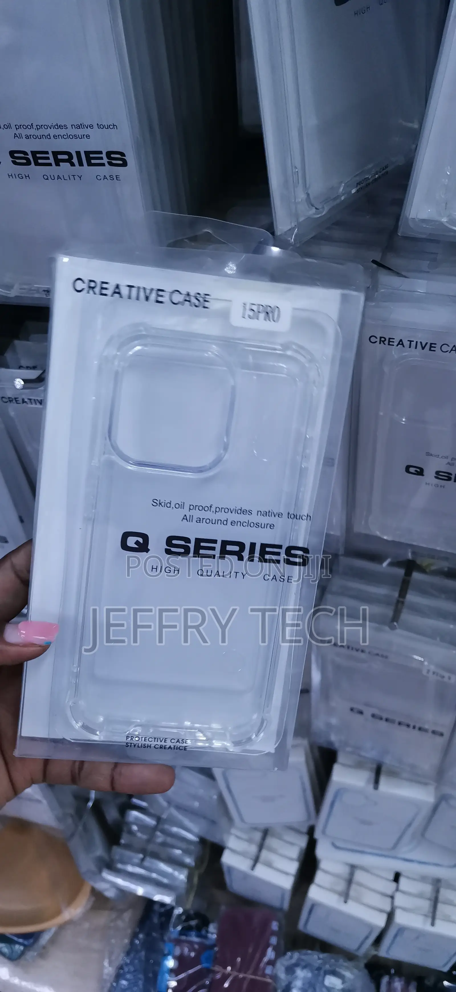 Q Series Creative Case, Specifically Labeled for the iPhone 15 Pro