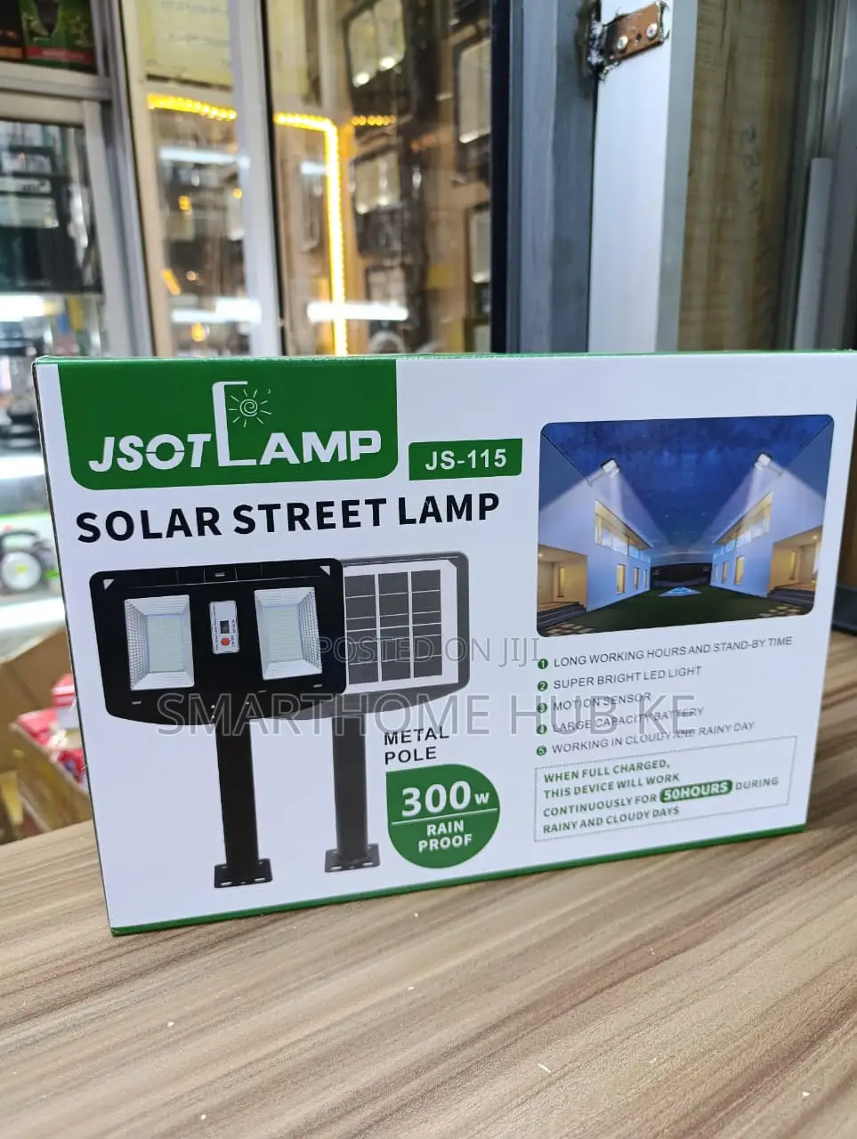 *JsotLamp JS-115 300W Solar Street Lamp
