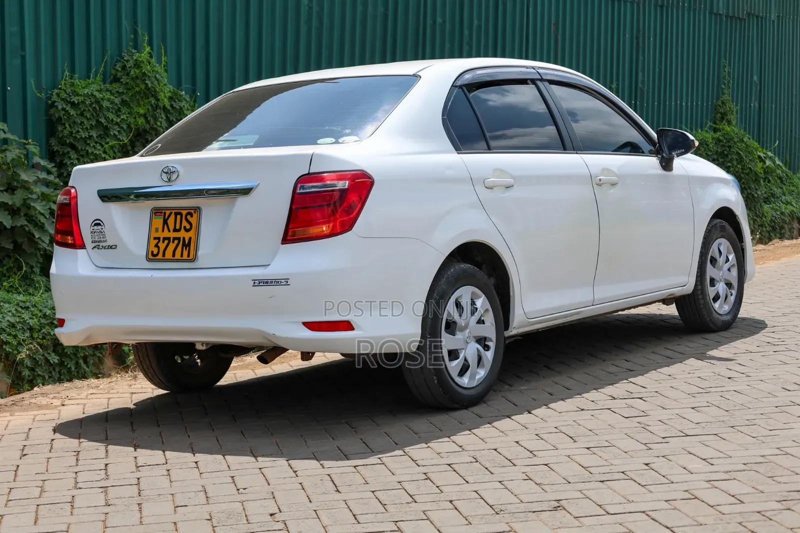 Toyota Axio 2017 White