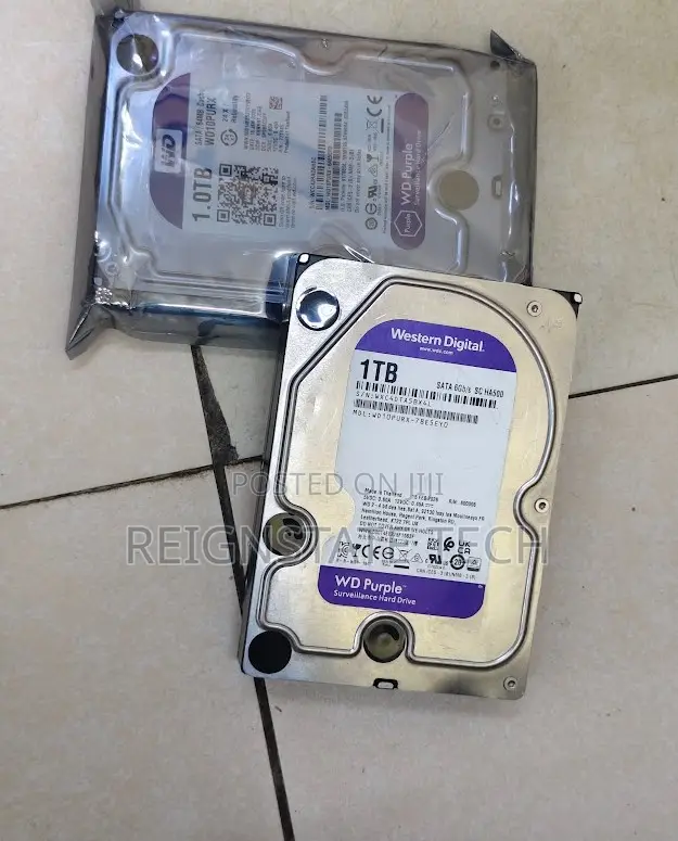 1TB Wd Surveillance Hard Drive – High-Capacity CCTV Storage