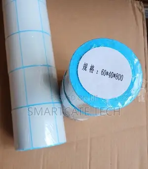 High-Quality 60×40mm Barcode Printer Stickers – Ready to Use