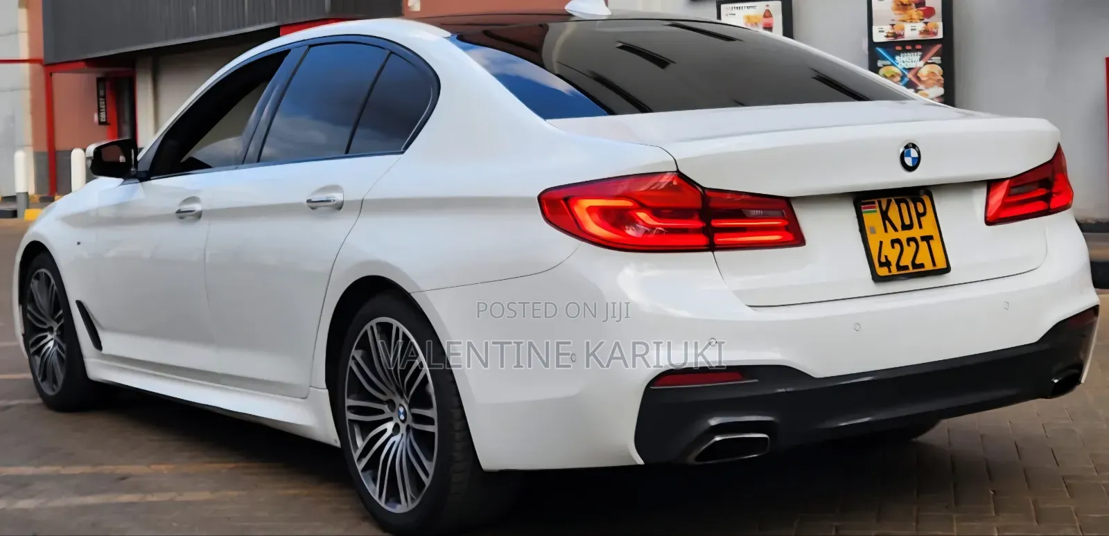 BMW 523i 2017 White