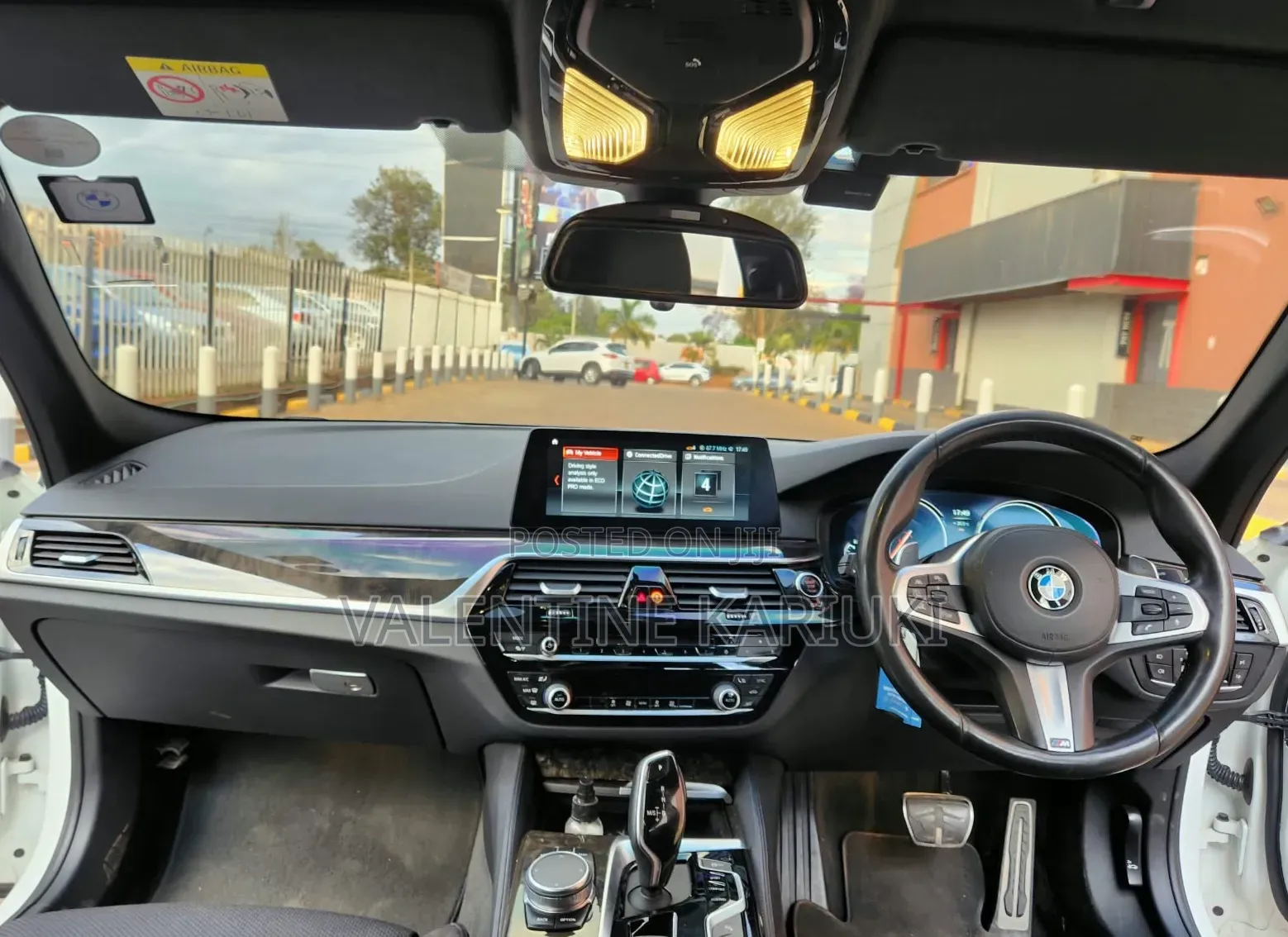 BMW 523i 2017 White