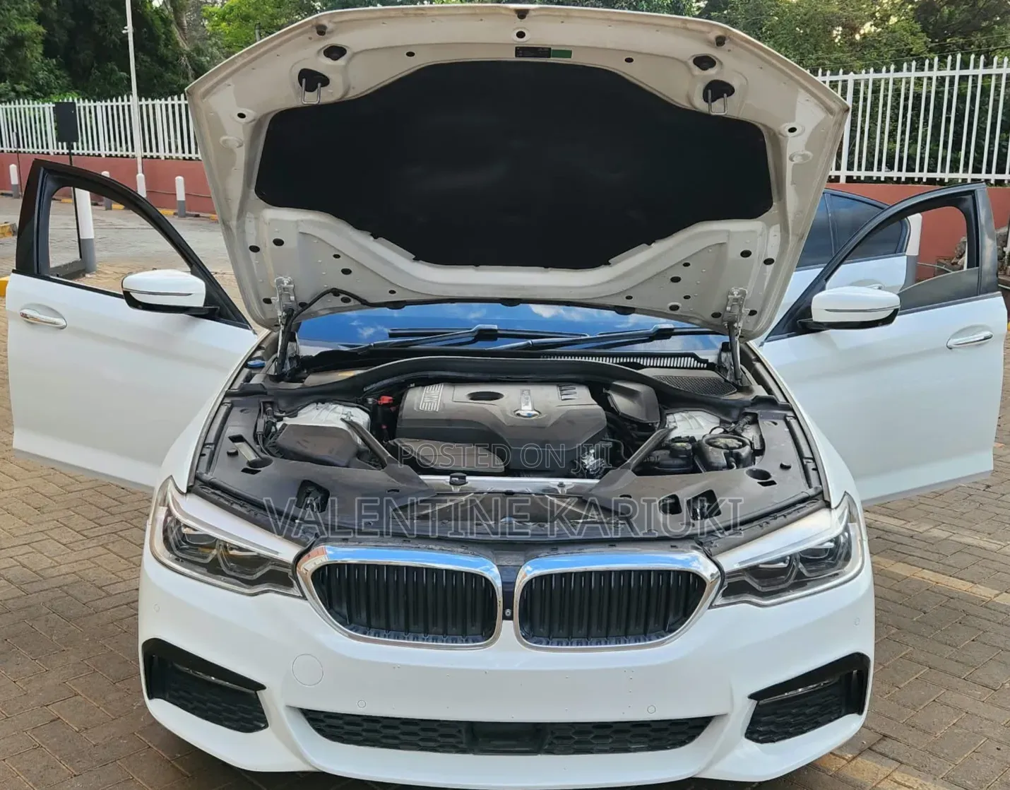 BMW 523i 2017 White