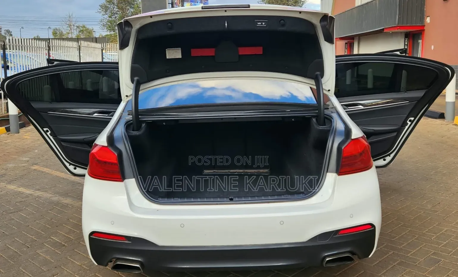 BMW 523i 2017 White
