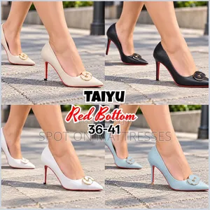 Taiyu High Heels Red Bottom Sizes 36-41