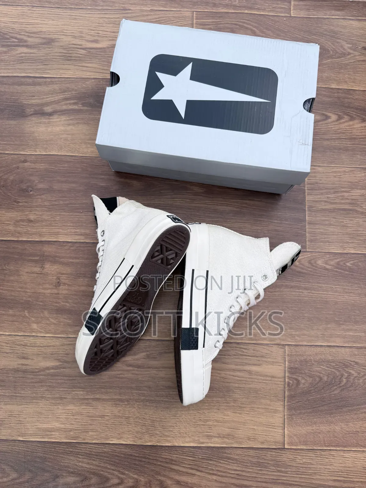 Converse X Rick Owens DRKSHDW DRKSTAR Chuck 70