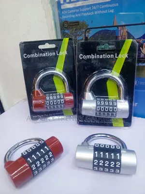 Heavy Duty Resettable Combination Lock for Gates and Toolboxes