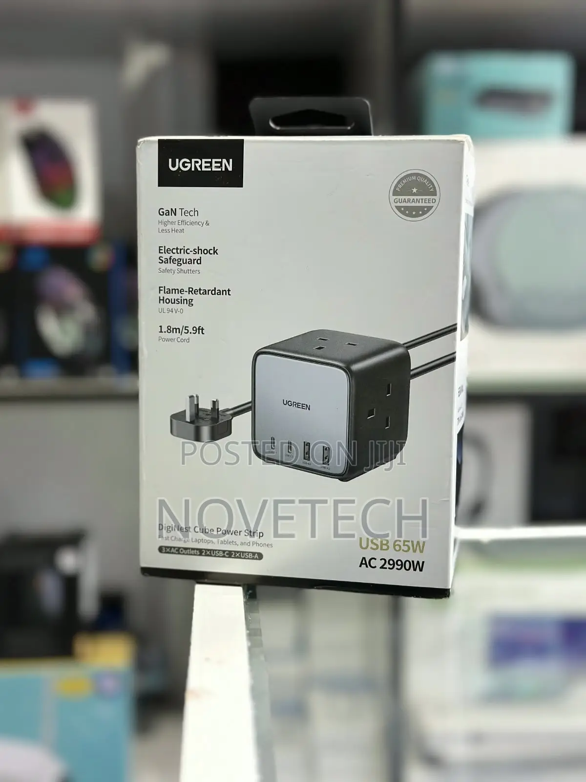 UGREEN 65W USB-C Charging Station , Nexode 7-in-1 GaN Power Strip
