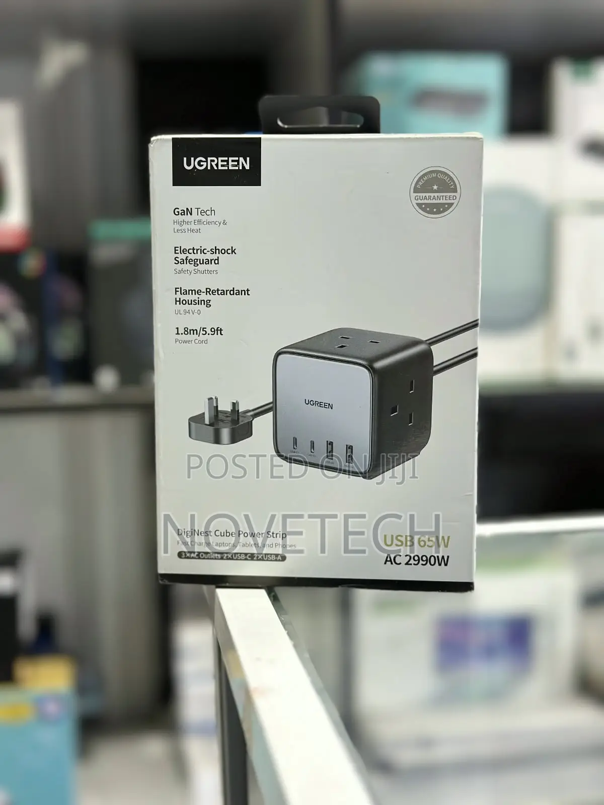 UGREEN 65W USB-C Charging Station , Nexode 7-in-1 GaN Power Strip