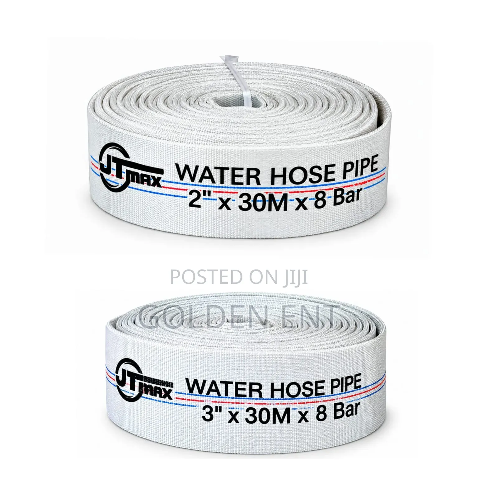 JT Max 2*30m Canvas Pipe/ 2*30hose Pipe
