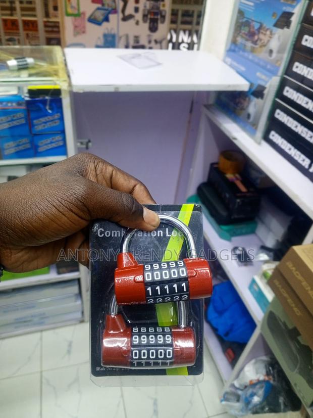 100000 Code Combinations Padlock in Multiple Colours - main view
