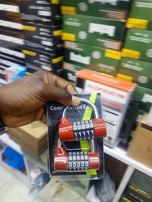 100000 Code Combinations Padlock in Multiple Colours