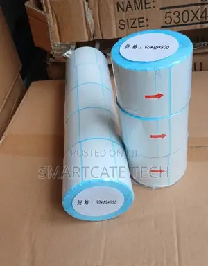 60×40mm Barcode Label Rolls for Supermarkets & Retail Shops