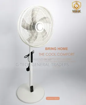 URK 16-Inch Remote-Controlled Standing Fan