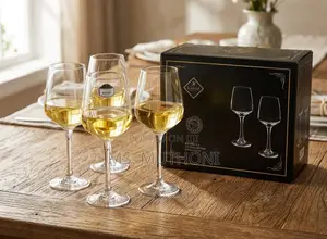 The Perfect Pour !  6 PCs Wine Glasses