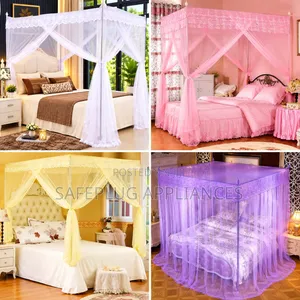 Quality 4-Stand Mosquito Net in All Sizes and Colours