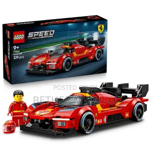 LEGO Speed Champions Ferrari 499P - Ferrari Merch - Race Car Set