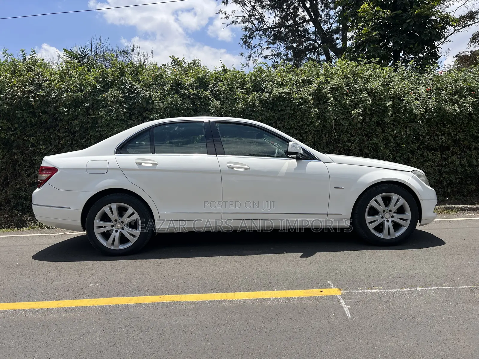 Mercedes-Benz C200 2008 White