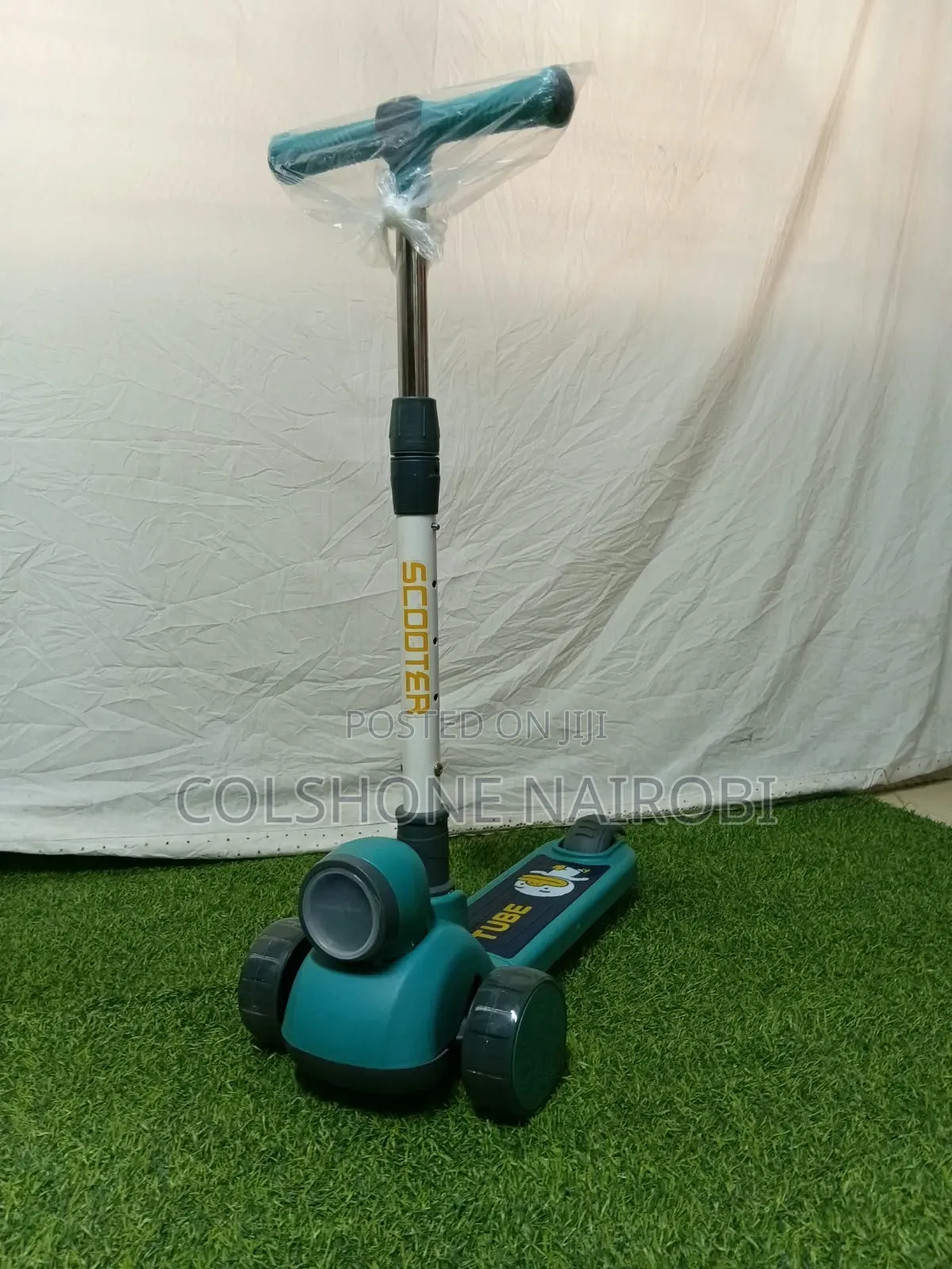 Kids 3-Wheel Kick Scooter With Adjustable Handlebar