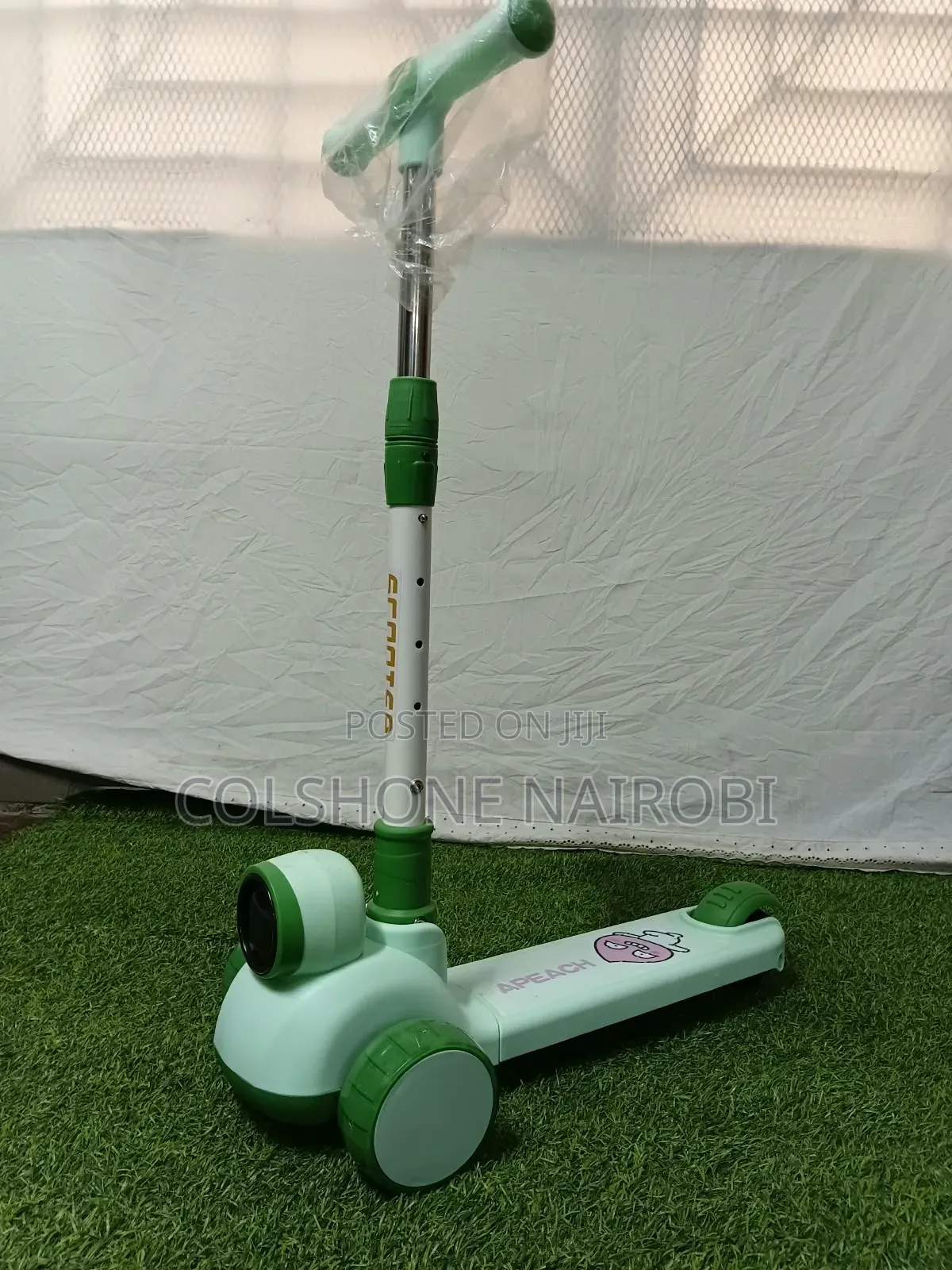 Kids 3-Wheel Kick Scooter With Adjustable Handlebar