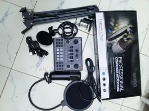 Legendary Vocal BM800 Studio Mic Kit With Boom Arm Stand