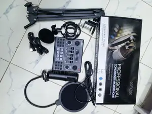 BM800 Podcast Microphone Kit With Pop Filter and Shock Mount