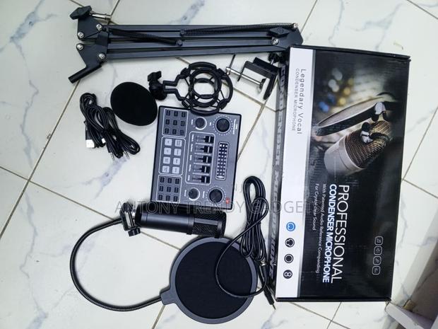 BM800 Podcast Microphone Kit With Pop Filter and Shock Mount - main view
