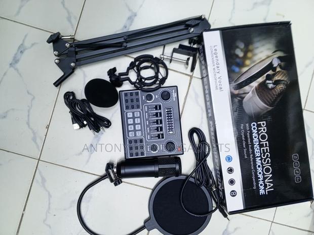 BM800 Podcast Microphone Kit With Pop Filter and Shock Mount - thumbnail 2