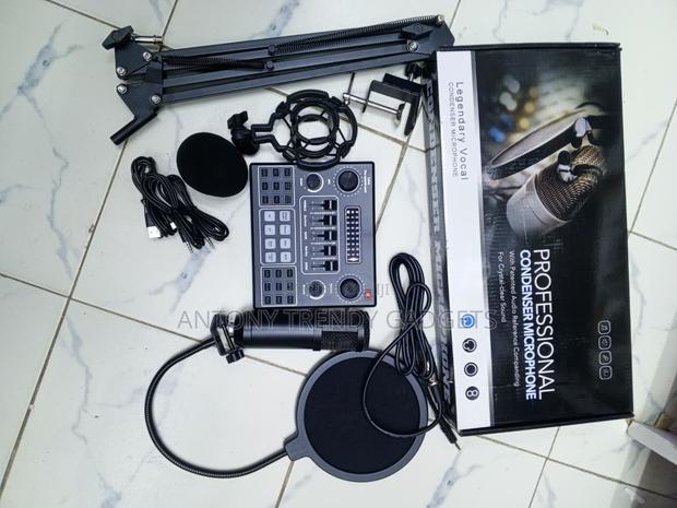 BM800 Podcast Microphone Kit With Pop Filter and Shock Mount - thumbnail 3