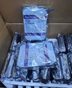 Western Digital 10TB HDD for Reliable 24/7 CCTV Monitoring