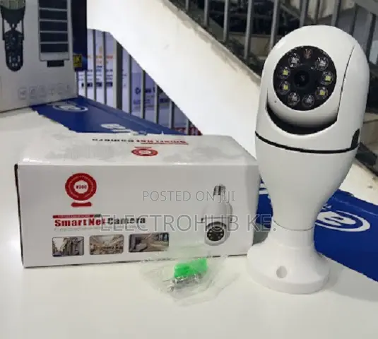 Single Lens V380 Pro Wifi Light Bulb PTZ Ip Camera