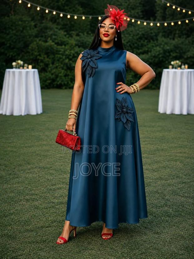 Heavy Satin Dress - thumbnail 5