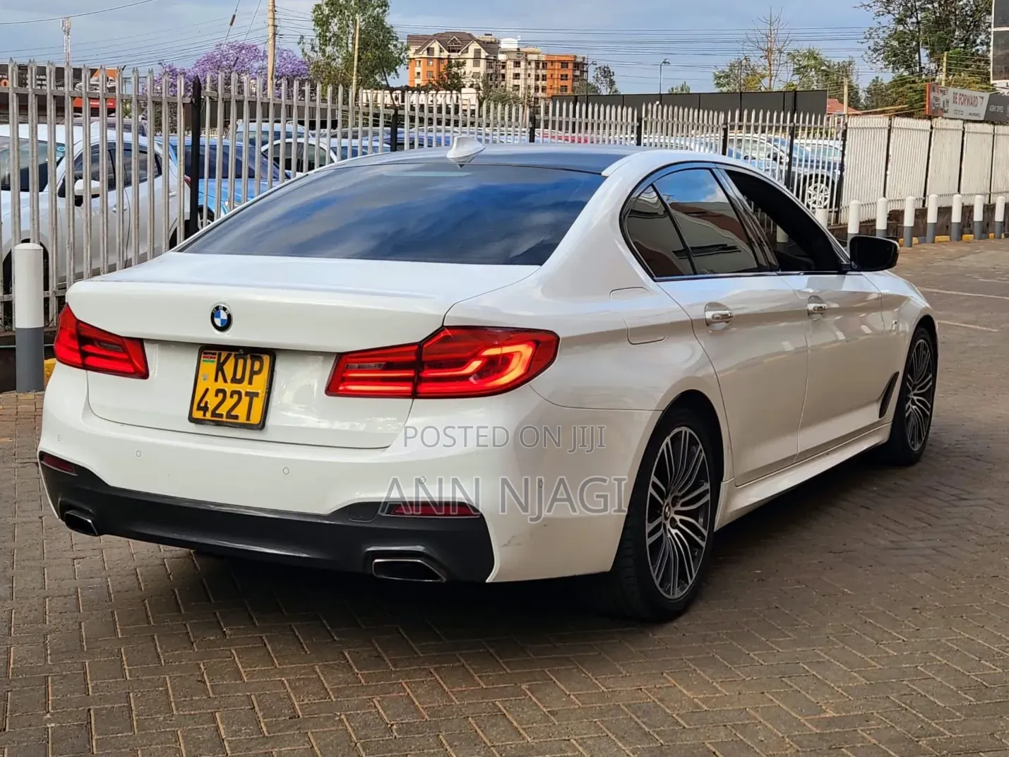 BMW 523i 2017 White