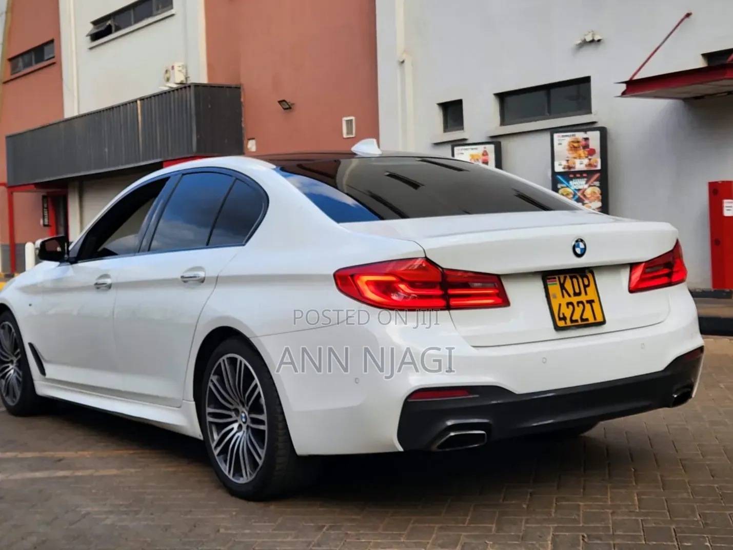 BMW 523i 2017 White