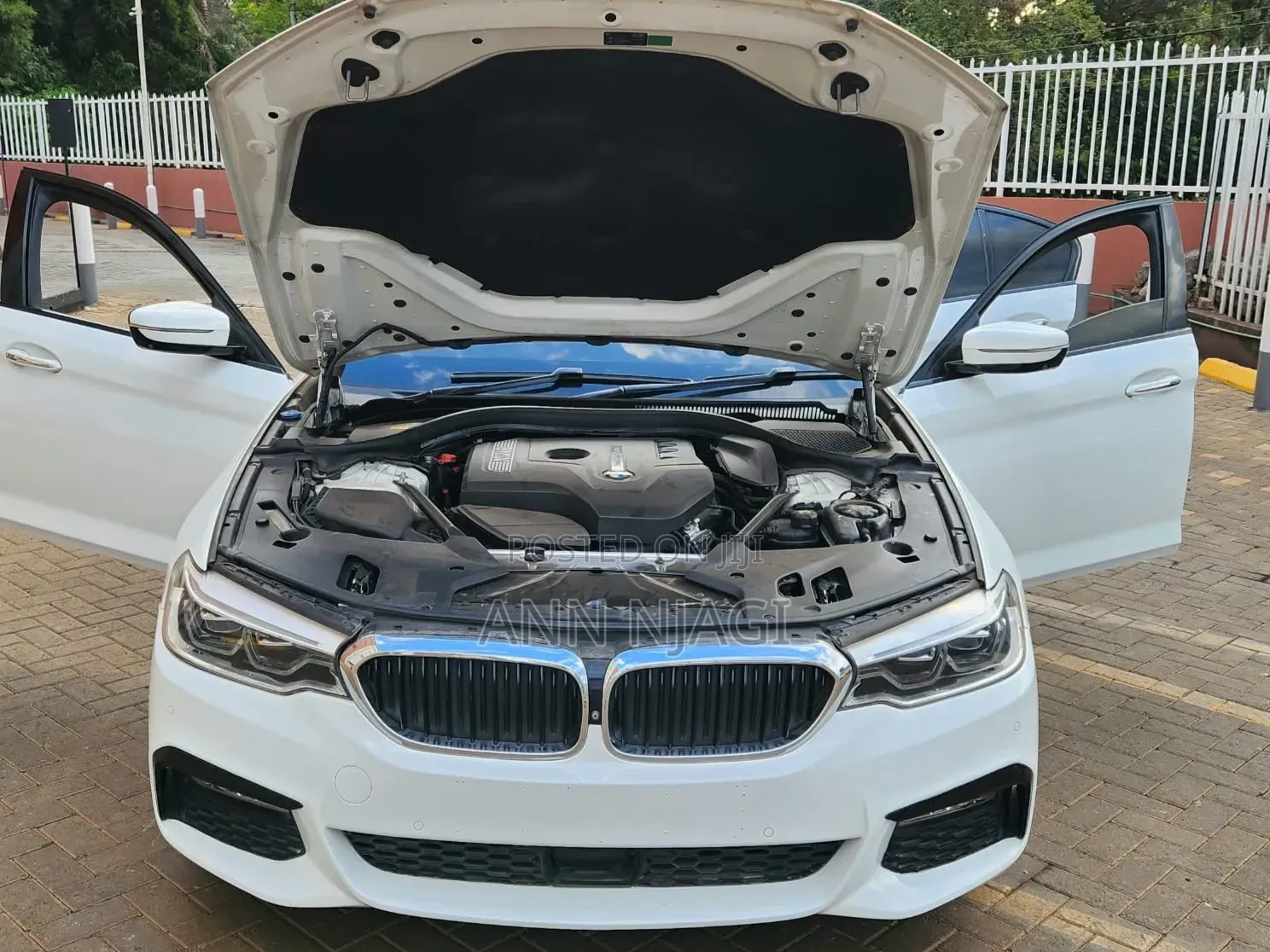 BMW 523i 2017 White