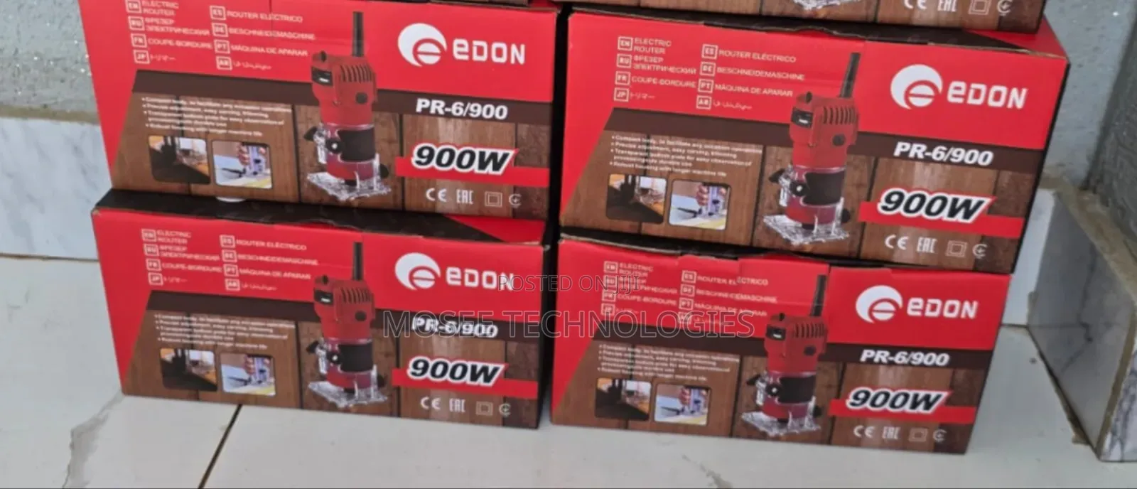 Edon PR-6900 900W Portable Wood Router Tool