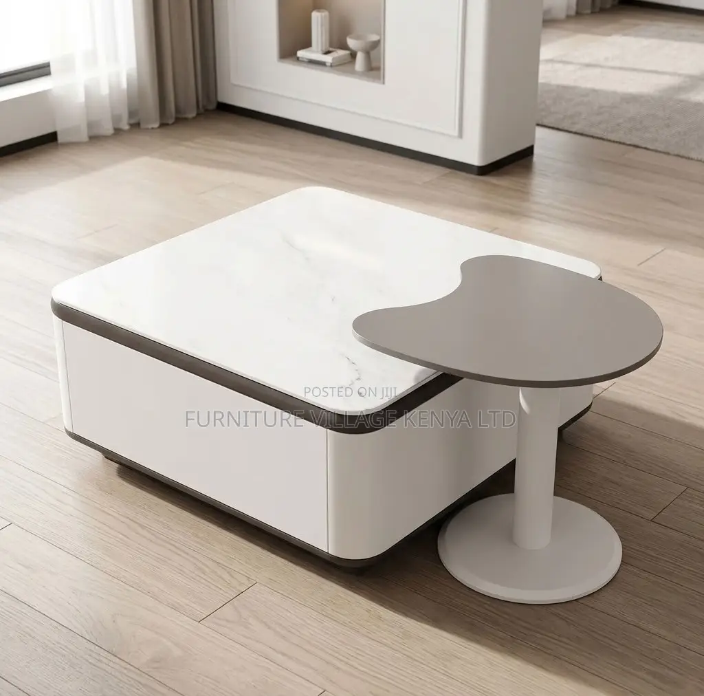 Coffee Table; Modern Home/Office 2 Piece Coffee Table Set