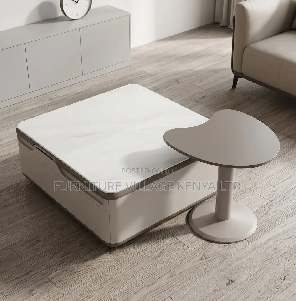 Coffee Table; Modern Home/Office 2 Piece Coffee Table Set