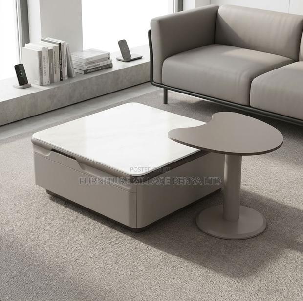 Coffee Table; Modern Home/Office 2 Piece Coffee Table Set - thumbnail 9