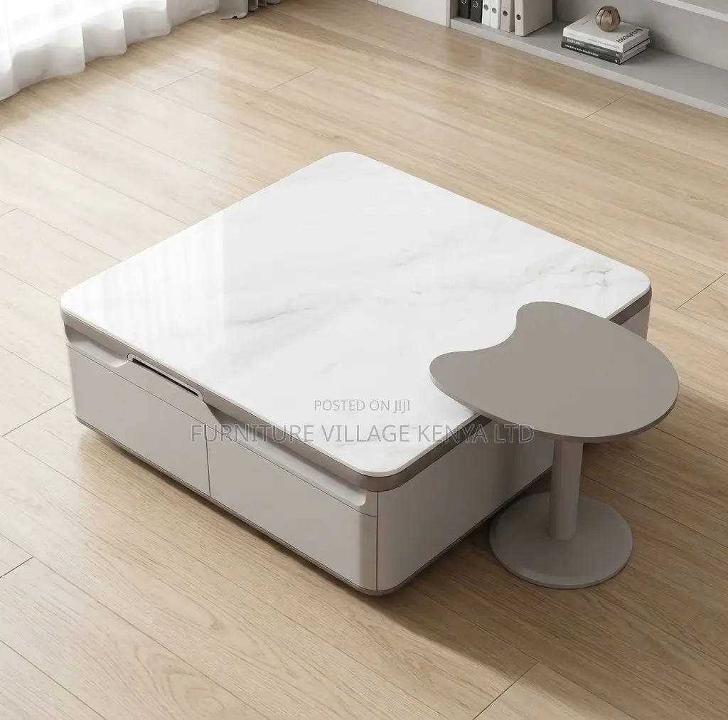 Coffee Table; Modern Home/Office 2 Piece Coffee Table Set