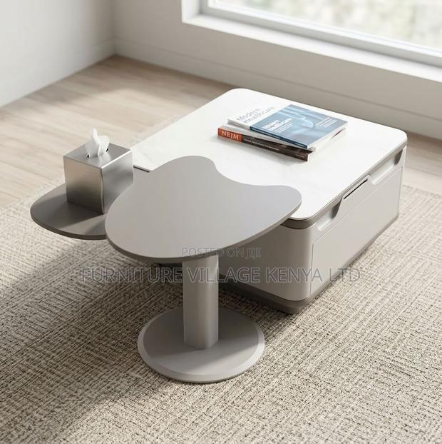 Coffee Table; Modern Home/Office 2 Piece Coffee Table Set - thumbnail 13