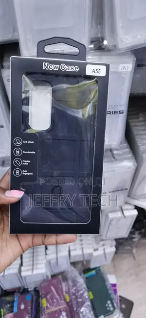 Rugged Shield / Armor Case Designed for the Samsung Galaxy A55.