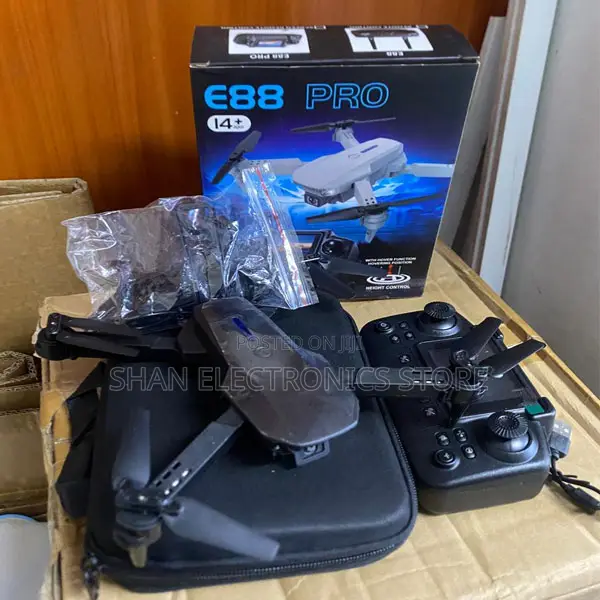 Compact ReCording E88 Pro Drone With Camera and Viewing Display