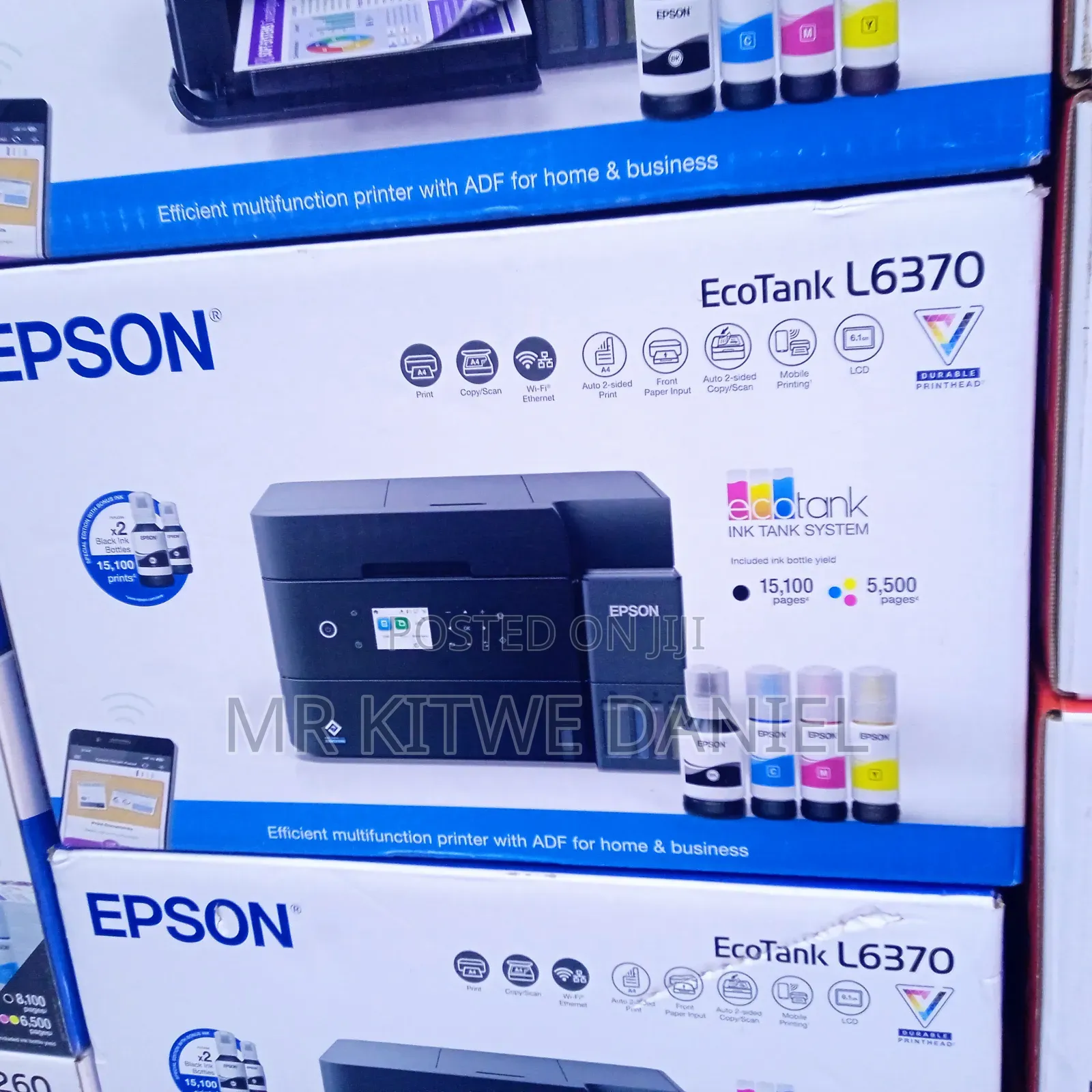 Epson Ecotank L6370 Wireless A4 Ink Tank Printer