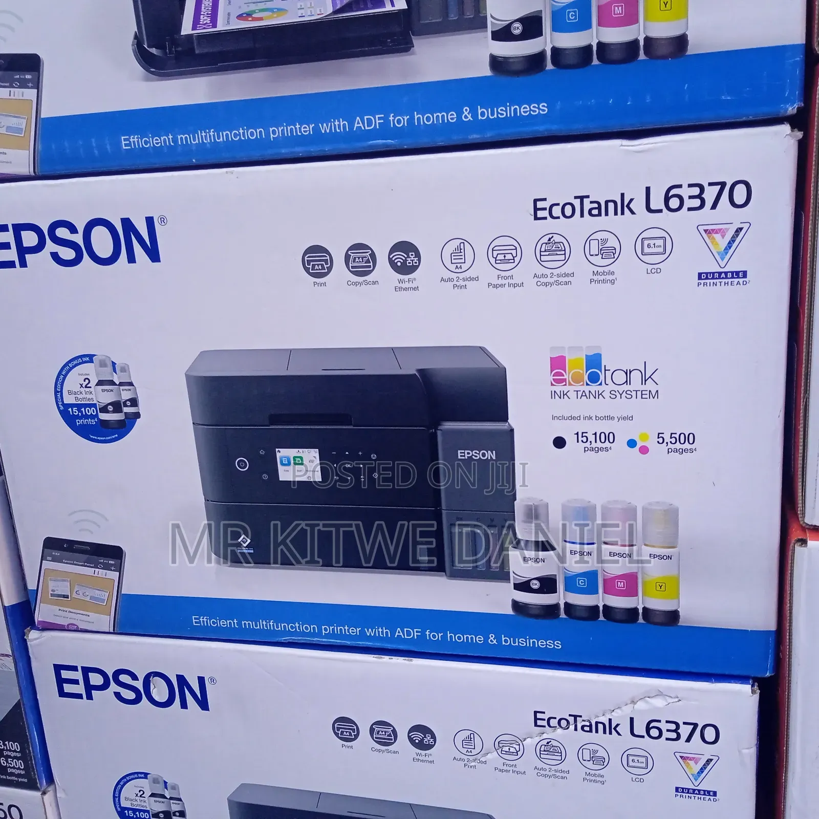 Epson Ecotank L6370 Wireless A4 Ink Tank Printer