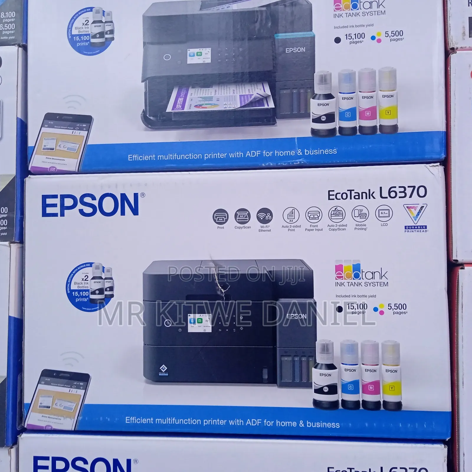 Epson Ecotank L6370 Wireless A4 Ink Tank Printer